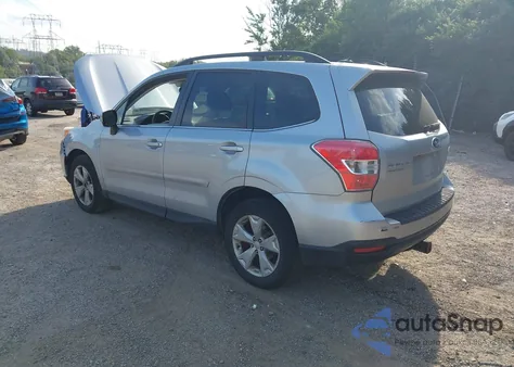 2015 Subaru Forester 2.5I Limited из США, поврежденный, VIN JF2SJARC5FH542120